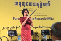 PEN-Myanmar-Sayama-Ma-Thida-giving-the-keynote-speech-at-RIPE-on-30-Nov-2019